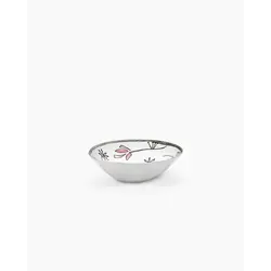 Салатник низкий 18 см Fiore Rosa Midnight Flowers