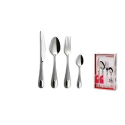 Набор столовых приборов 24 предмета Palma Q20 18/10 4 мм