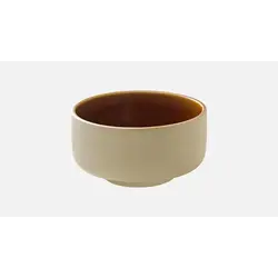 Салатник 880 мл, d 15 см, h 7,8 см, цвет коричневый, Nara