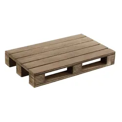 Доска для подачи прямоуг., паллета темное дерево, APS, 200 * 120 * 30 мм