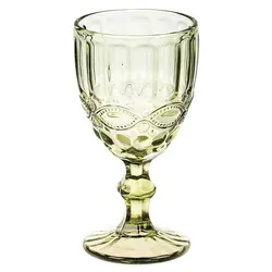 Бокал для вина 250 мл набор 6 шт. зеленый d 8 см h15,5 см Green Glass P.L. Proff Cuisine [1]