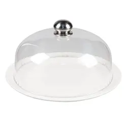 Блюдо круглое d 30,5 см с крышкой для хранения и выкладки P.L. Proff Cuisine