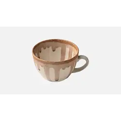 Чашка кофейная 80 мл, d 6 см, h 6 см, цвет oyster, Perfect Match