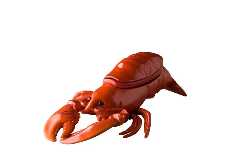 Блюдо для подачи с крышкой "Лобстер", Style Point, Raw, 34,5 х 9,5 см