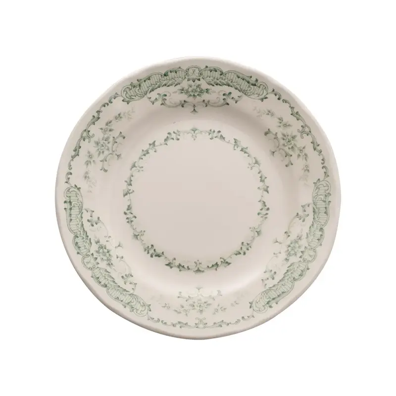 Тарелка мелкаяØ 15,6 см, цвет декора "шалфей"