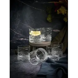 Набор стаканов низких ROMA 1960 300 мл., h= 8,4 см, d=8 см, хрустальное стекло, 6 шт.