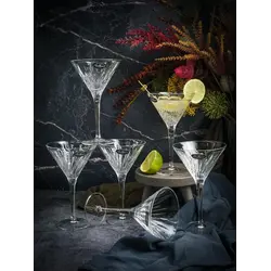 Набор бокалов для мартини, 6 шт., Luigi Bormioli, Наборы посуды, 215 мл
