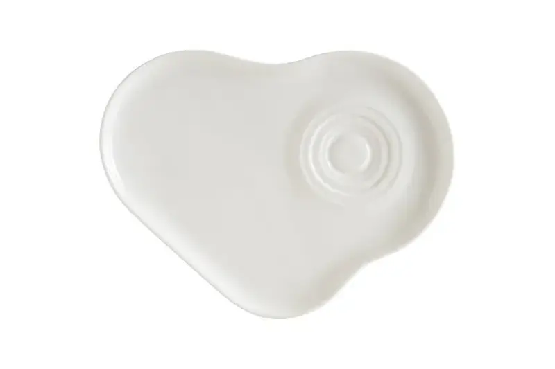 Блюдце 250*190 мм. для завтрака Белый (чашка 68961,68963,68965,68967,68968), форма Каф Bonna /1/6/ 