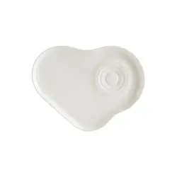 Блюдце 250*190 мм. для завтрака Белый (чашка 68961,68963,68965,68967,68968), форма Каф Bonna /1/6/ 