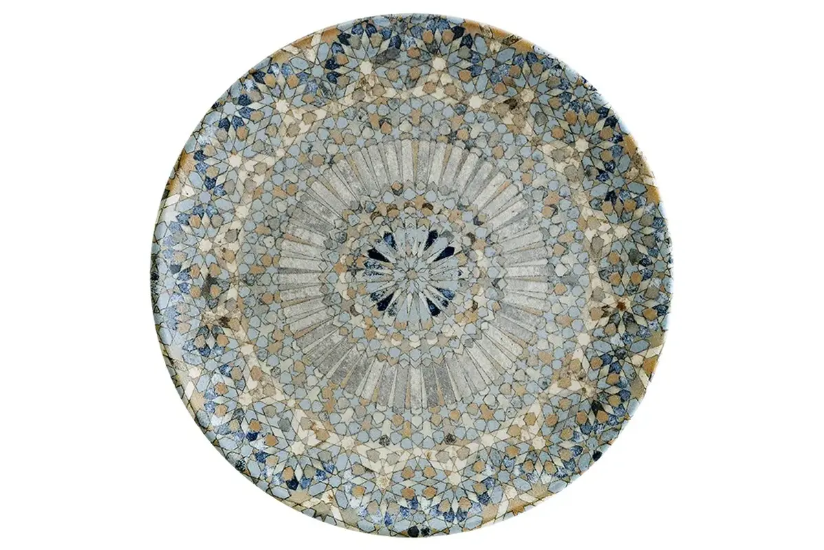Тарелка d=250 мм. Mosaic, форма Гурмэ Bonna 