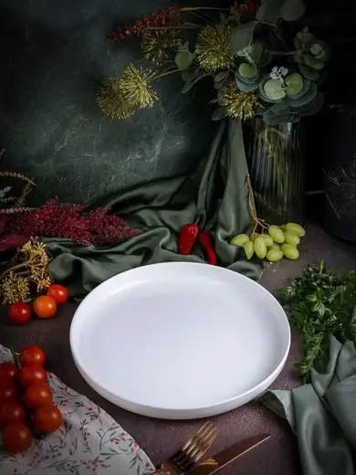 Тарелка глубокая D28 см, H3 см, глянцевая, PIET BOON GLAZED