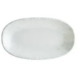 Блюдо овальное 150*85 мм. Ирис Серый, форма Гурмэ Bonna /1/12/3168/ 