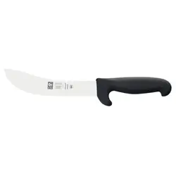 Нож для снятия кожи 180/320 мм. черный с доп. защитой PROTEC Icel /1/6/