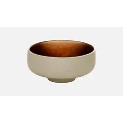 Салатник 330 мл, d 12 см, h 5,6 см, цвет коричневый, Nara