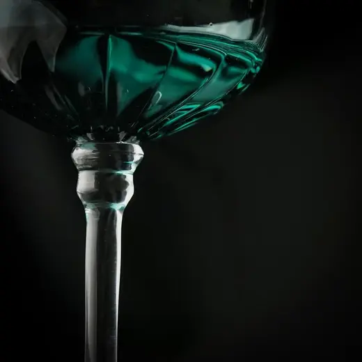 Рюмка коктейльная 235 мл голубая "Azure" d 11,6 см h16,5 см P.L. - BarWare [4]