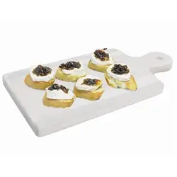 Блюдо для подачи прямоуг. 16*10 см. с ручкой фарфор VB /6/12/