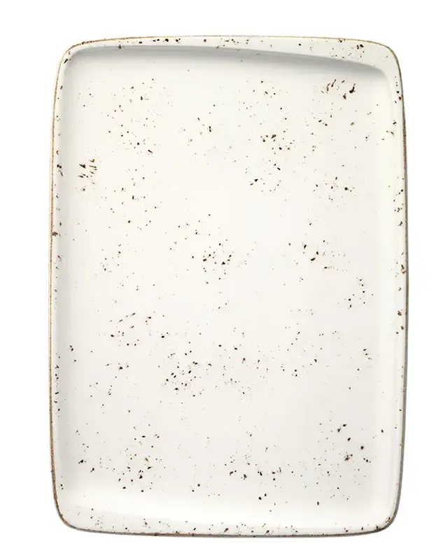 Блюдо прямоуг. 230*160 мм. Грейн, форма Мув /1/12/1260/