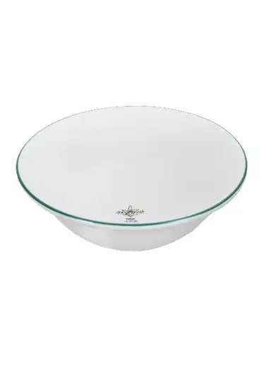 Салатник Porland Vaso Piccolo DS20 16 см, кант зеленый