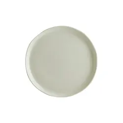 Тарелка d=250 мм. Оливковый, форма Крафт волнистый край Bonna /1/6/630/