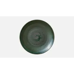 Тарелка мелкая d 21 см, h 2,3 см, цвет avocado, Perfect Match