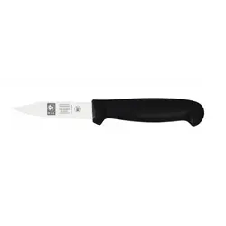 Нож для овощей 80/190 мм. черный PRACTICA Icel /1/