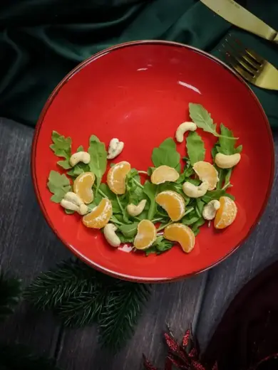 Набор глубоких тарелок Porland Seasons 21 см (4 предмета), 500 мл, красный