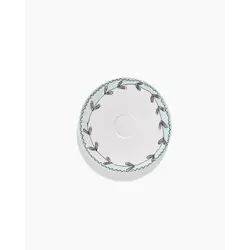 Блюдце для суповой чашки 18 см Blossom Milk Midnight Flowers