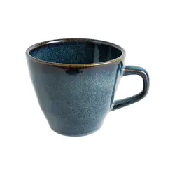 Чашка 250 мл. чайная d=90 мм. h=79 мм. Оушн Хало (блюдце 74419) широкая полоска Bonna /1/6/