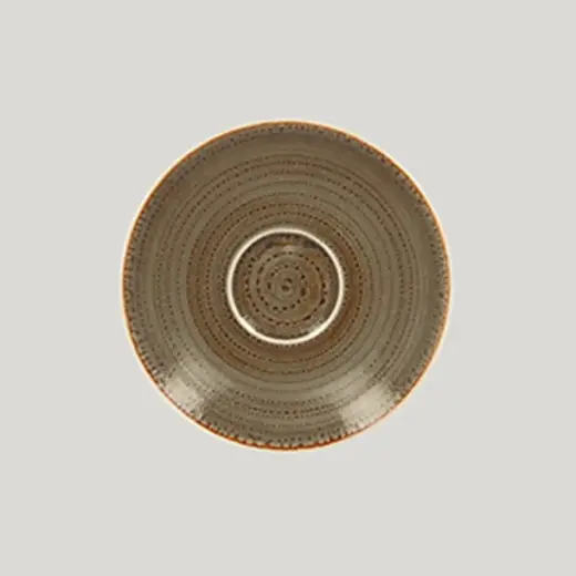 Блюдце RAK Porcelain Twirl Alga 17 см
