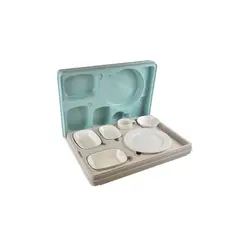 Термоподнос 542*387*120 мм. на 6 предметов с крышкой (-40°C до +110°C) п/п Tribeca /1/3/