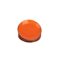 Набор десертных тарелок Porland Seasons 18 см (4 предмета), оранжевый