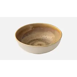 Салатник 800 мл, d 19 см, h 6,4 см, цвет cumin, Perfect Match