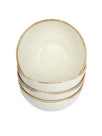 Набор мисок Porland Seasons 14 см, 500 мл (4 предмета) бежевый