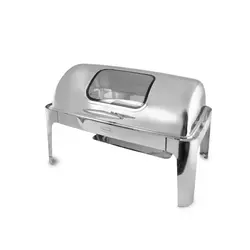 Чафиндиш (мармит) 9 л. 1/1 со стекл. крышкой MGsteel /1/