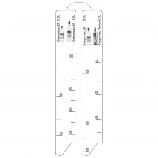 Барная линейка "Смирновъ 21" (500мл/700мл/1л) / "Смирновъ Титул" (700мл), P.L. Proff Cui