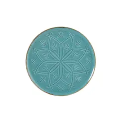 Тарелка, Porland, TURQUOISE, 27 см