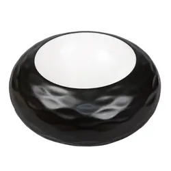 Блюдо для подачи бело-черное P.L. Proff Cuisine Shine 22,5 см 500 мл