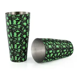 Шейкер 0,7 л Бостон Hawaii Tin нерж с покрытием P.L.- Barbossa