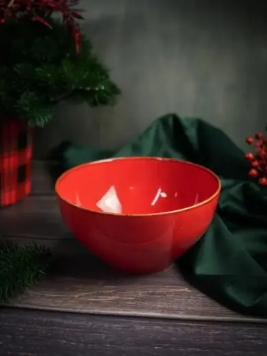 Набор мисок Porland Seasons 14 см  500 мл (4 предмета) красный