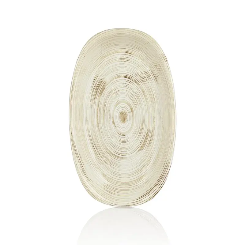 Блюдо овальное 29*17*3 см Falme Brown By Bone Innovation [6]