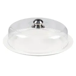 Блюдо круглое d 34,5 см с крышкой для хранения и выкладки P.L. Proff Cuisine