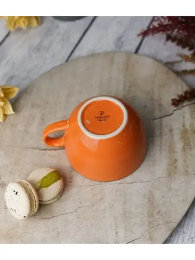 Набор чайных пар Porland Seasons 340 мл (4 предмета), оранжевый