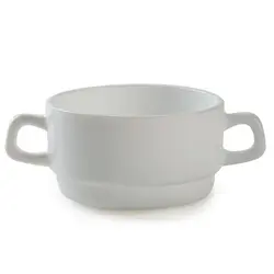 Бульонница с ручками , ARC International, Restaurant, штабелир., 310 мл, d 100 мм, h 55 мм