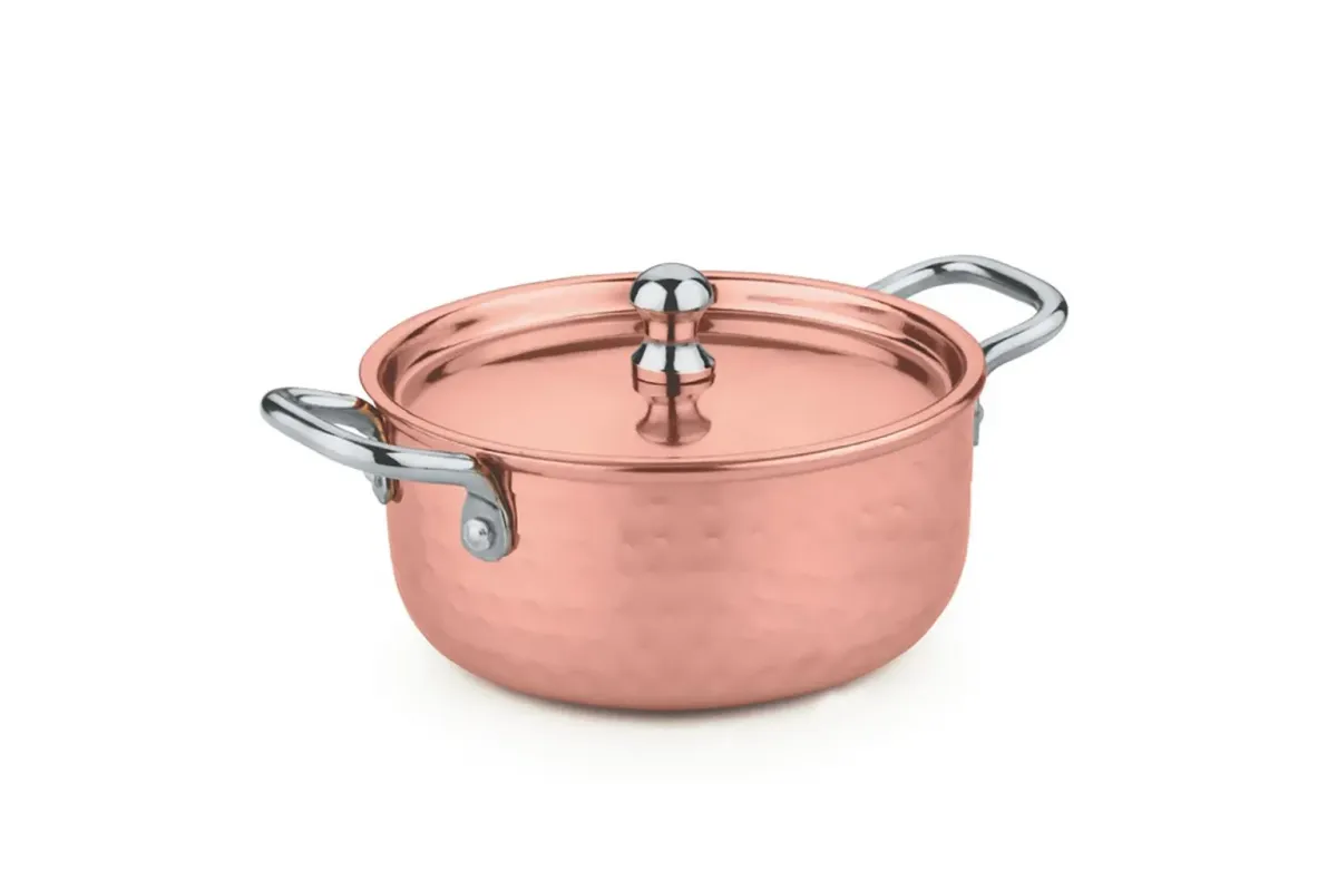 Кастрюля для подачи 11,2 см h5 см 450 мл Copper нерж. цвет медь P.L. Proff Cuisine