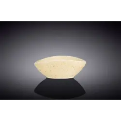 Салатник овальный 130*100 мм. 200 мл. h=60 мм. Сэнд Wilmax /6/72/