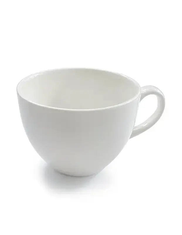 Чашка 230 мл. чайная d=93 мм. h=69 мм. Ирис Белый (блюдце 63099) Bonna /1/6/792/ 