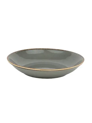 Набор глубоких тарелок Porland Seasons 21 см (4 предмета), 500 мл, тёмно-серый