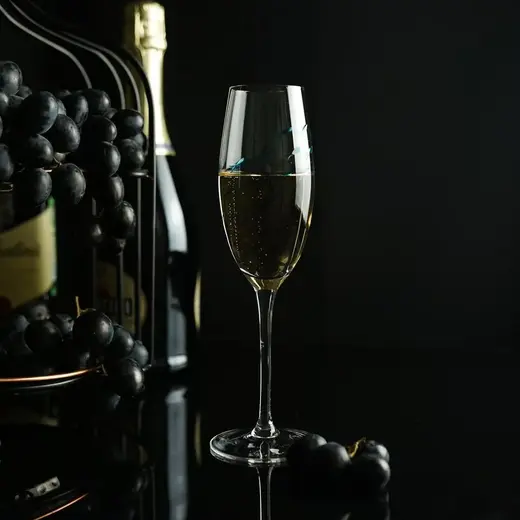 Бокал-флюте для шампанского 250 мл стекло "Abyss" d 4,5 см h22 см P.L. - BarWare [6]