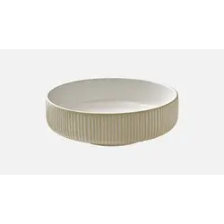 Салатник (с рельефом) 330 мл, d 12 см, h 5,6 см, цвет белый, Nara