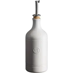 Бутылка для масла и уксуса 400 мл. d=75 мм. h=240 мм. белая керам Emile Henry /1/3/